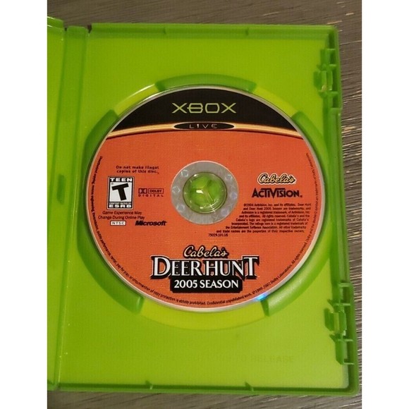 Cabela's Deer Hunt: 2004 Season (Microsoft Xbox, 2003) Complete Tested Works - Picture 2 of 4
